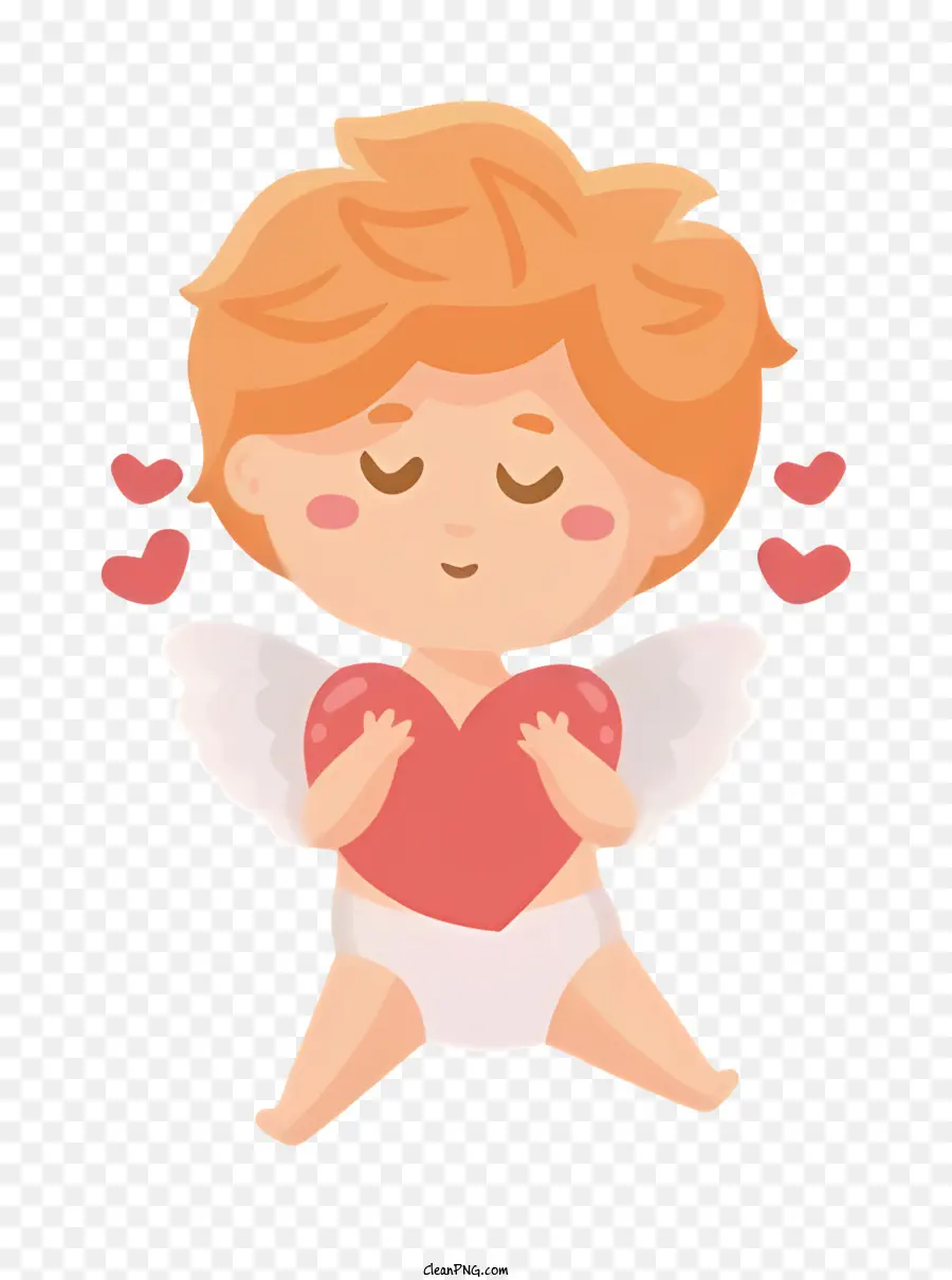 Cupido，Lindo De La Historieta Del ángel PNG