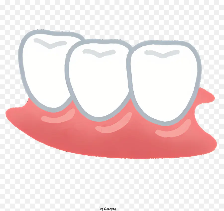 Pintura De Dientes，El Color De Los Dientes PNG