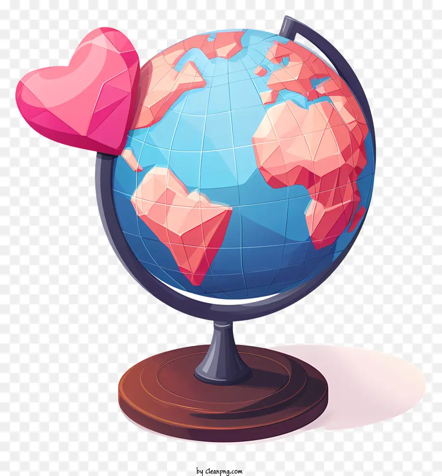 Valentine Loveglobe，Globo En Miniatura PNG