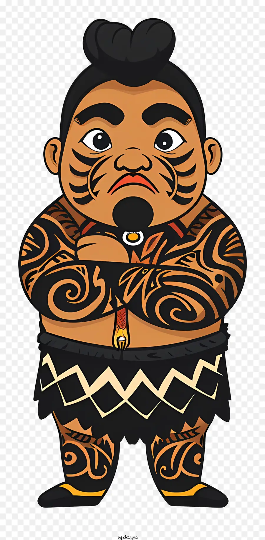 Día De Waitangi，Hombre Tatuado PNG
