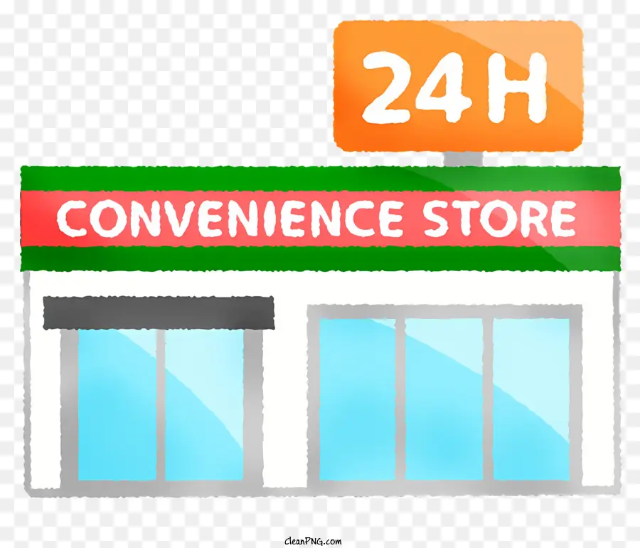 Tienda De Conveniencia，24h PNG