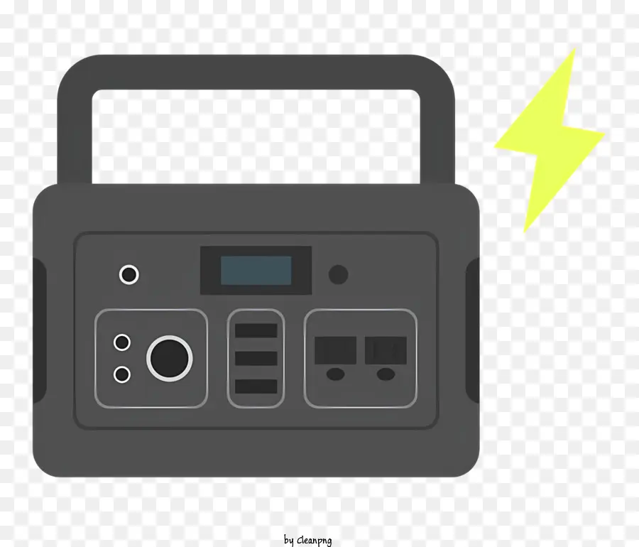 Potencia De Batería Portátil，Generador De Energía PNG