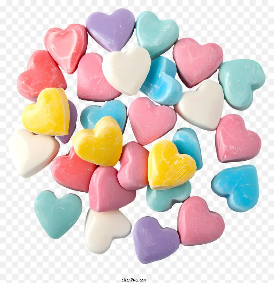 Dulces De Corazón，Corazones PNG