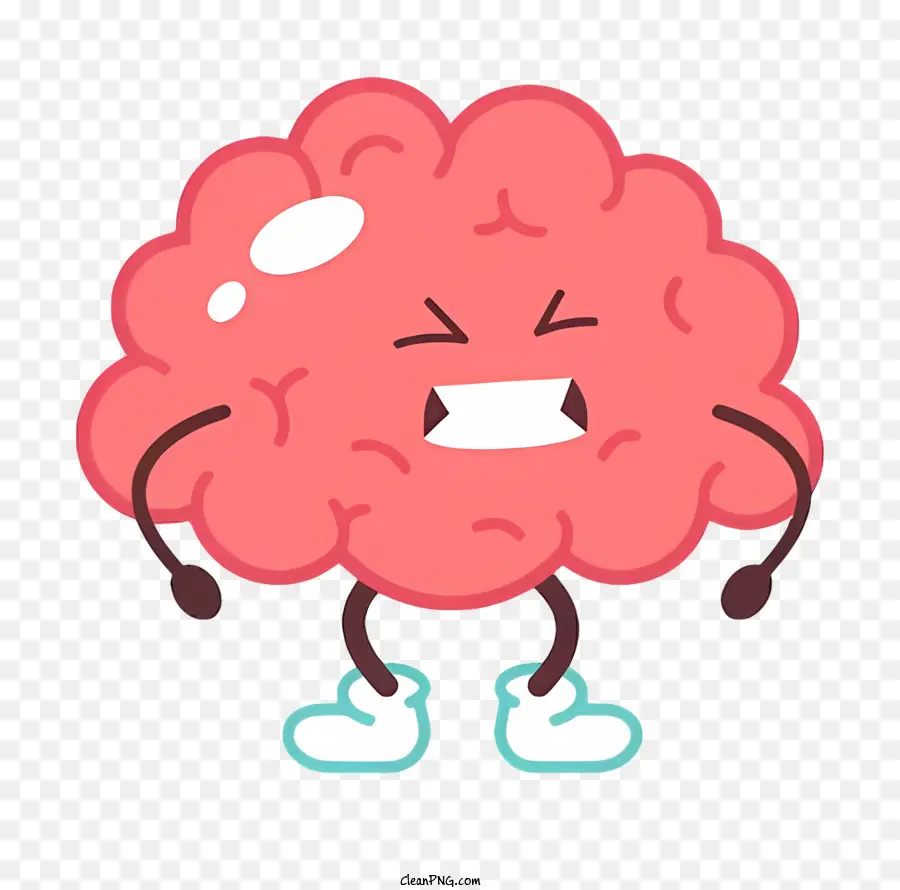 Dibujos Animados Cerebro，El Cerebro De Dibujos Animados PNG