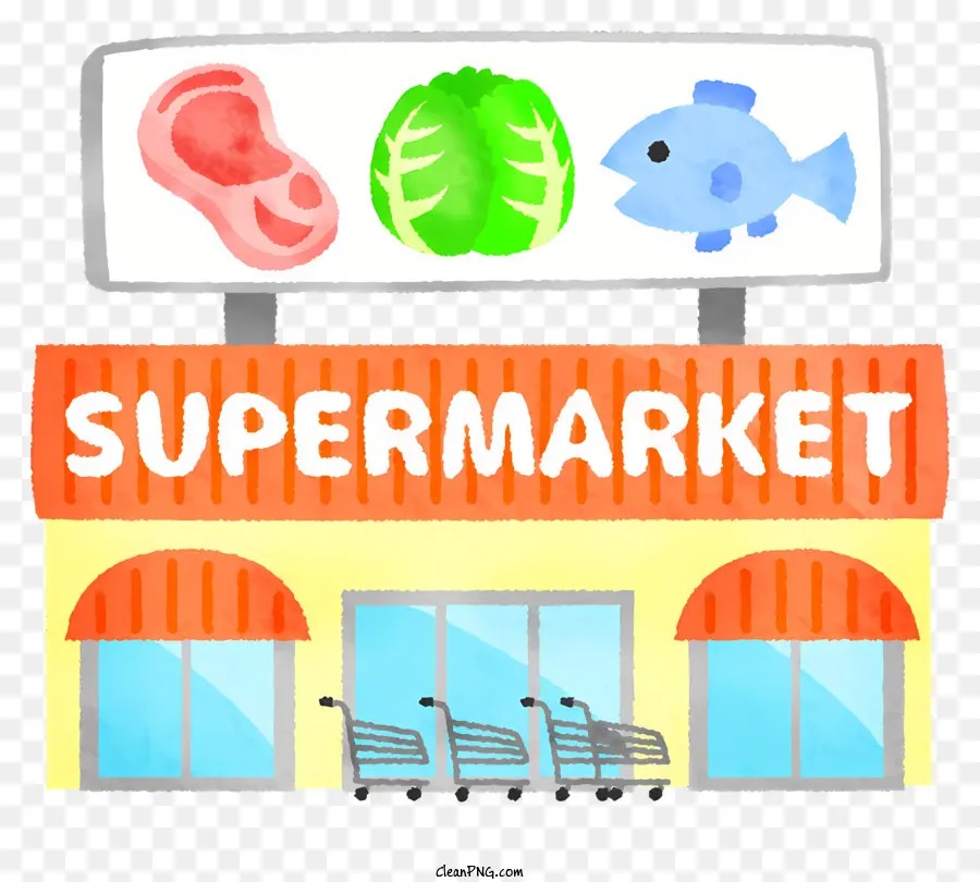 Supermercado，Tienda De Comestibles PNG