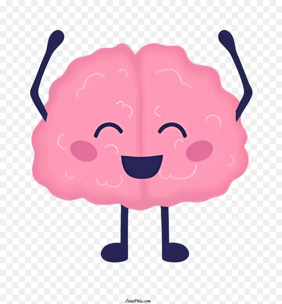 Dibujos Animados Cerebro，Feliz Cerebro PNG