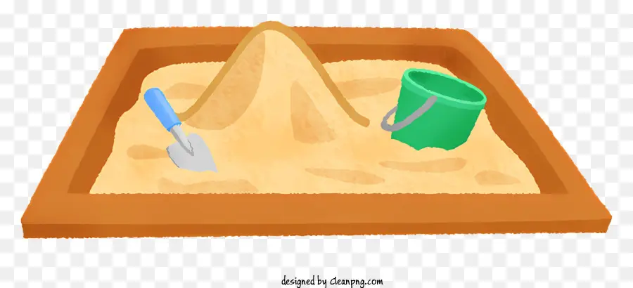 Sandbox，Cubo Azul PNG