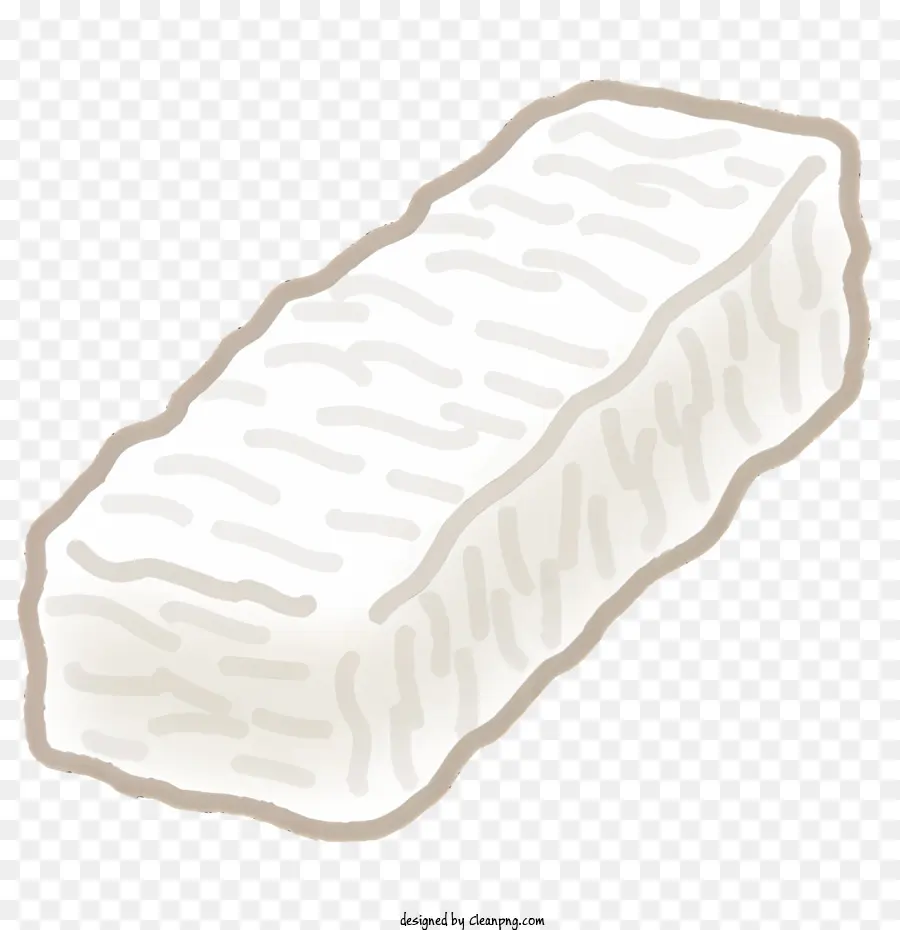 Cuadrado Blanco，La Textura áspera PNG