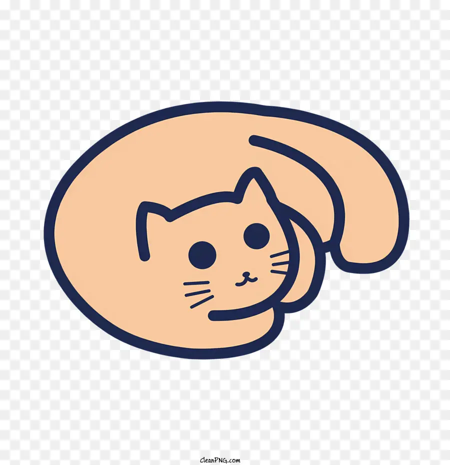 Gato，Acostado PNG