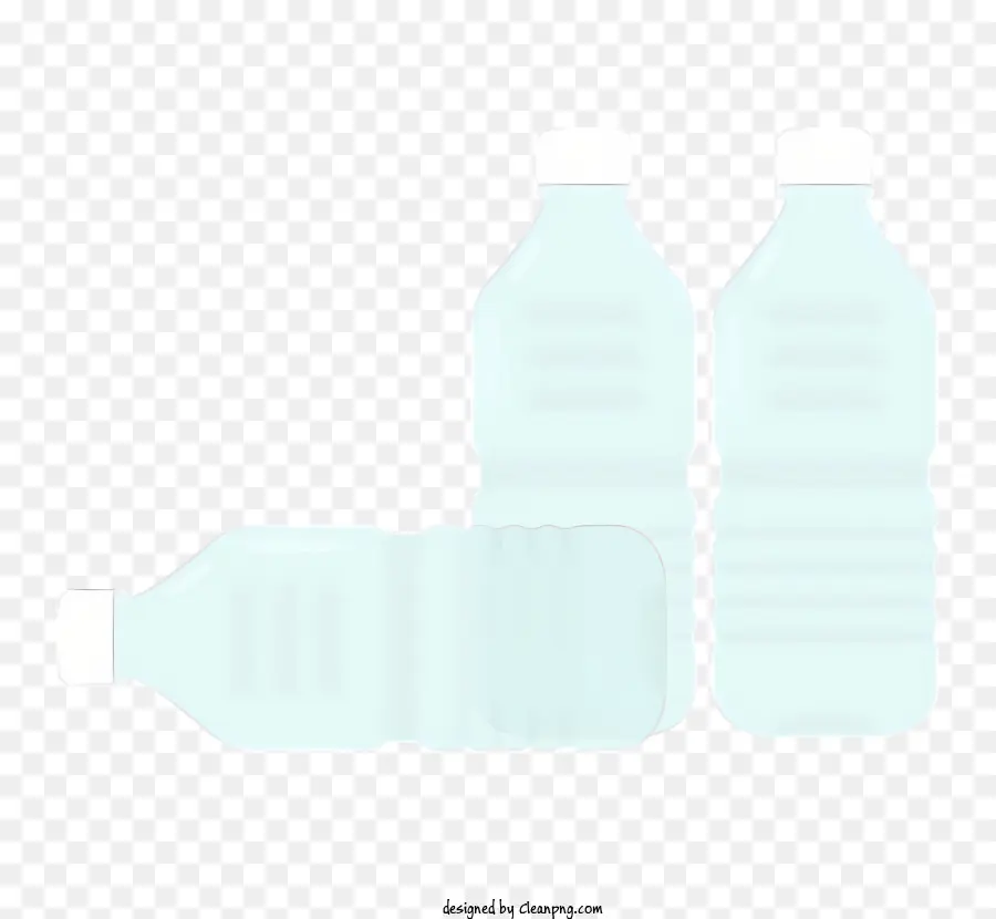 Botellas De Plástico，Agua Clara PNG