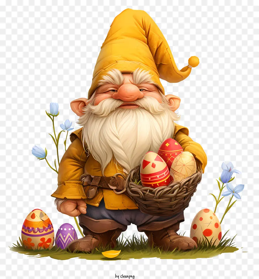 Gnomo Del Día De Pascua，Gnome PNG