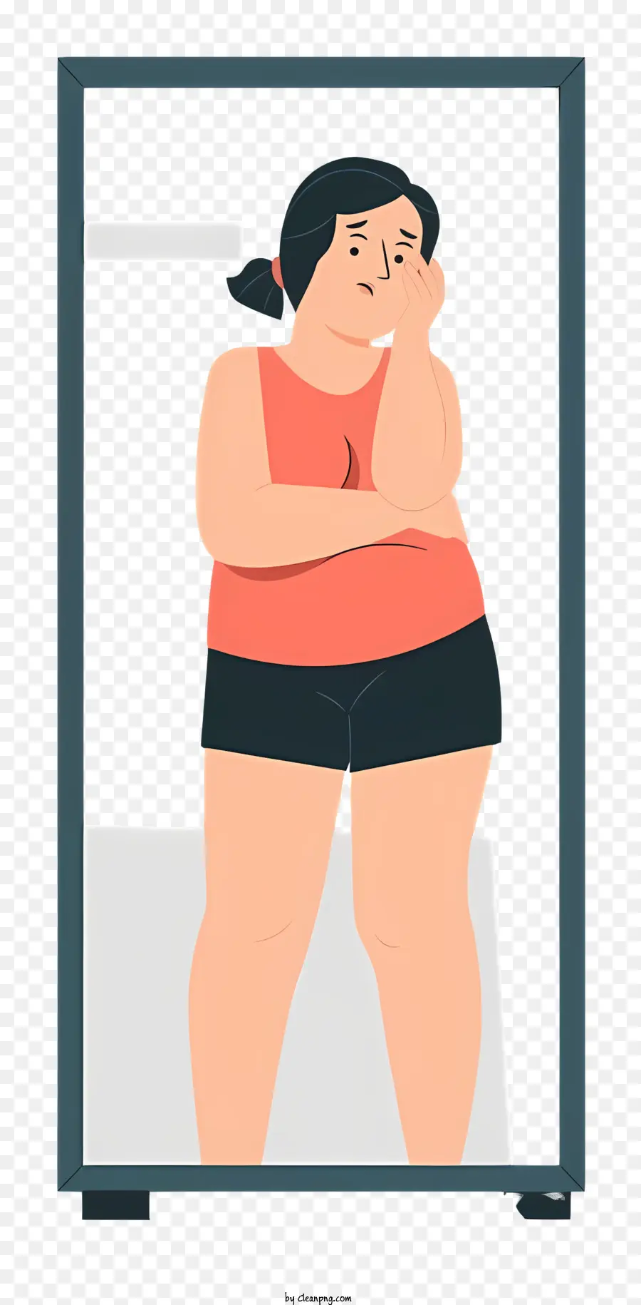 La Grasa Corporal，Mujer En El Gimnasio PNG