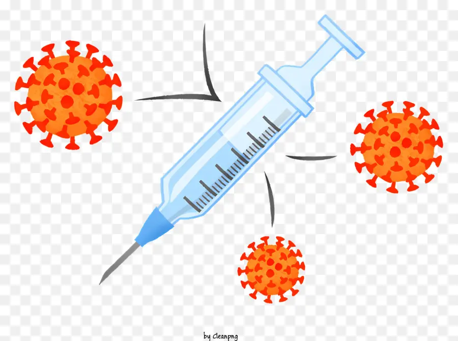 Virus，Jeringa Y Virus PNG