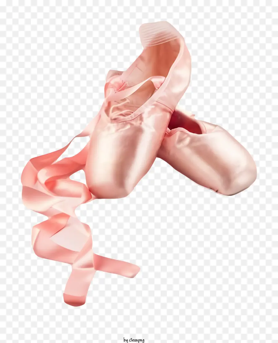 Ballet Shoes，Zapatos De Ballet Rosa PNG