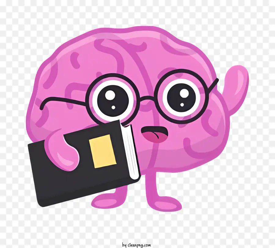 Dibujos Animados Cerebro，Personaje Humano Rosa PNG