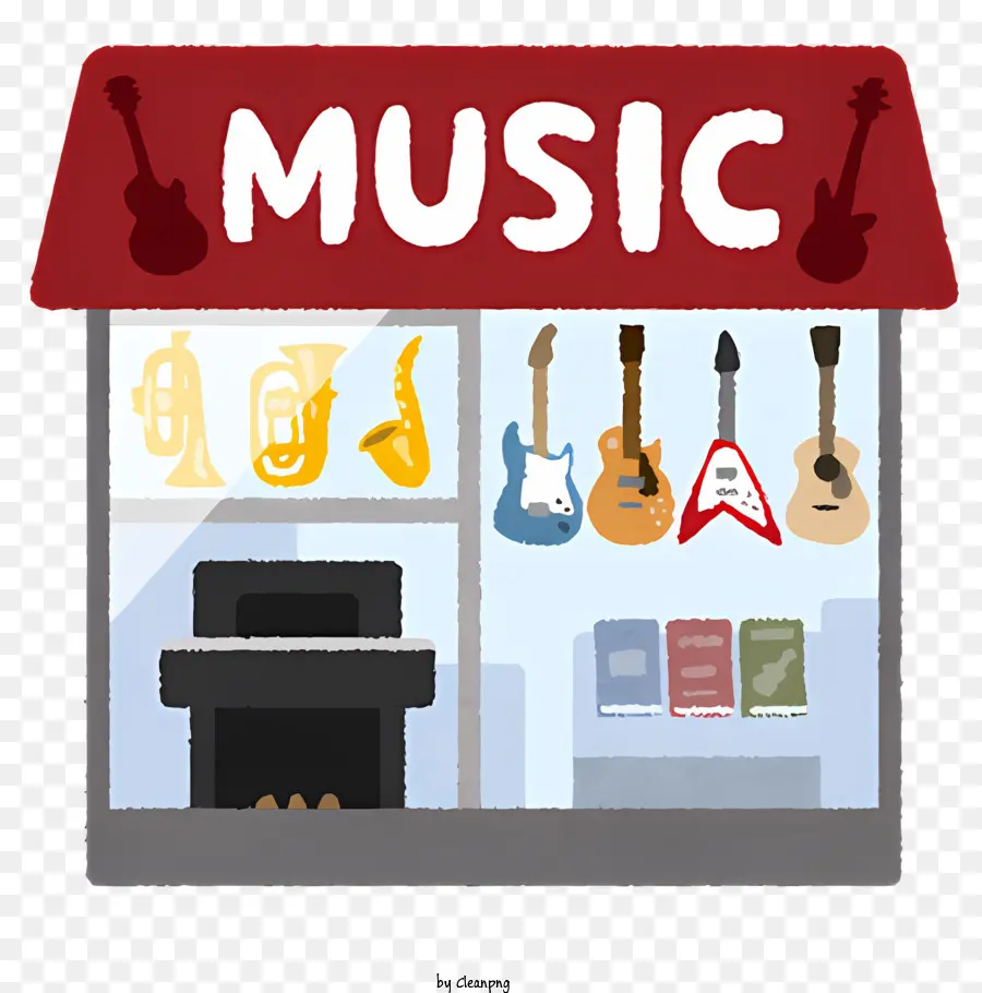 La Música，La Tienda De Música PNG