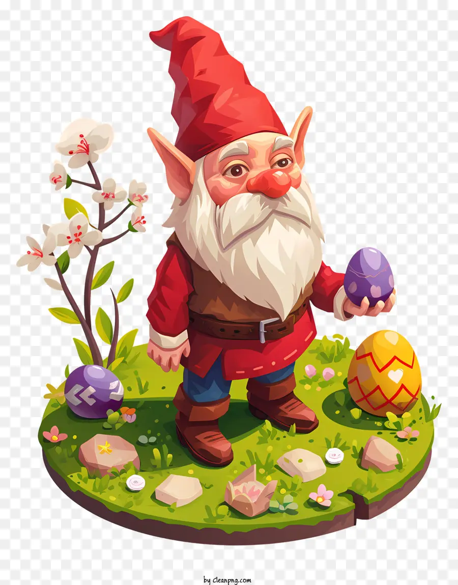 Gnomo Del Día De Pascua，Gnome PNG