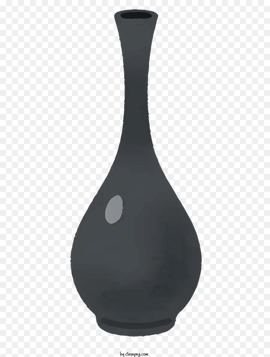 Negro Florero，La Superficie Lisa PNG