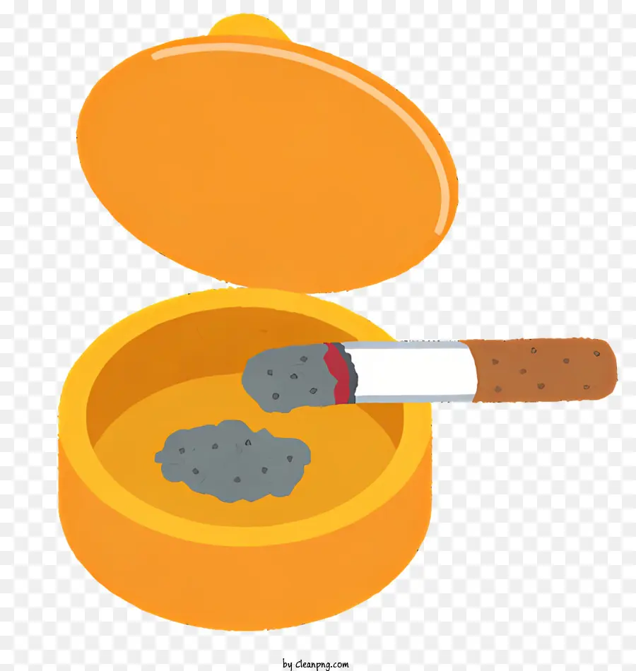 Imágenes Prediseñadas，Cigarrillo Y Cenicero PNG