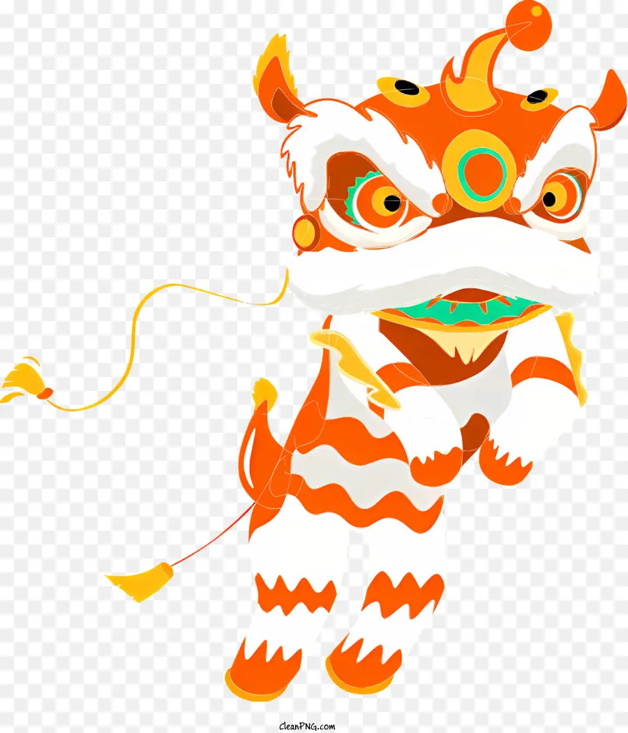 Gato Naranja Y Blanco，Dragón Gato PNG