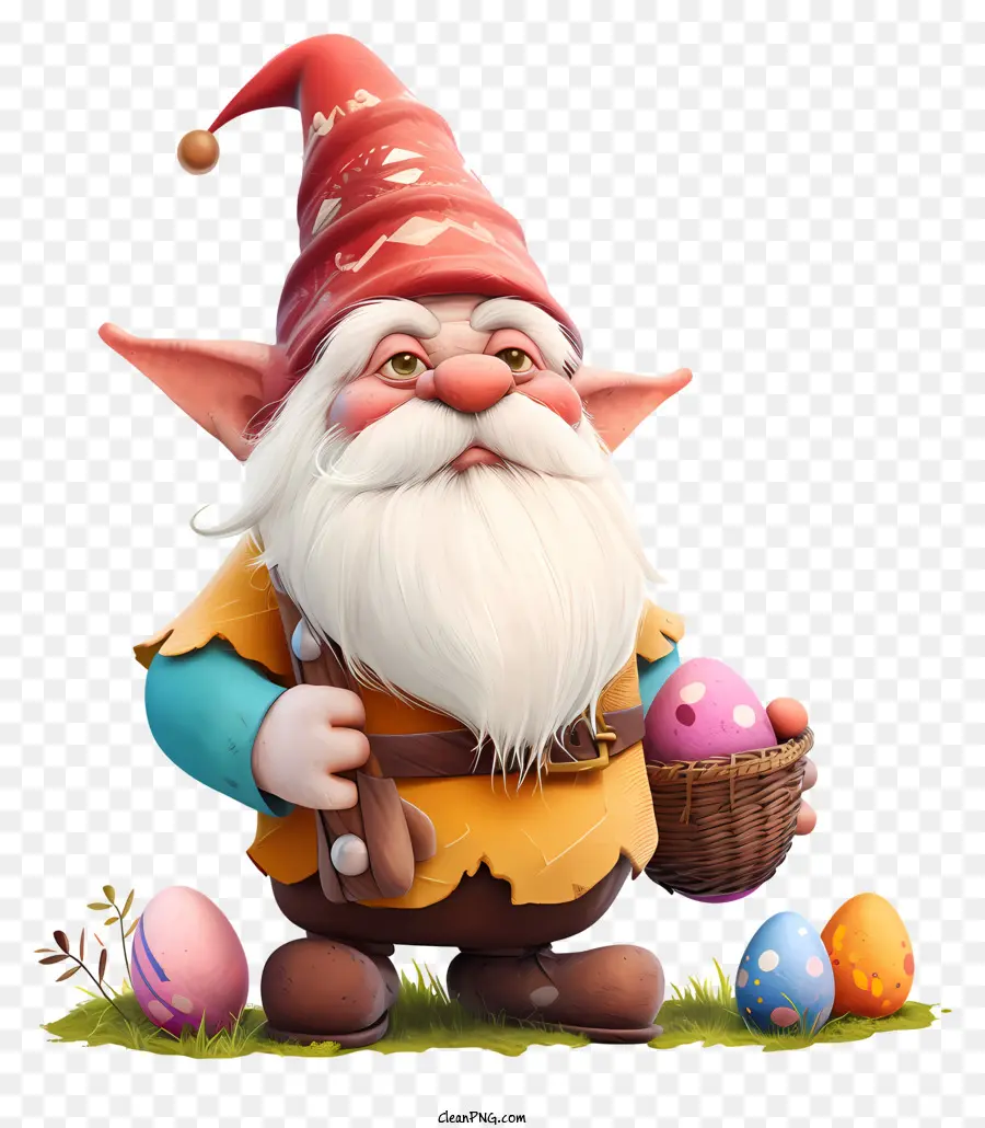 Gnomo Del Día De Pascua，Gnome PNG