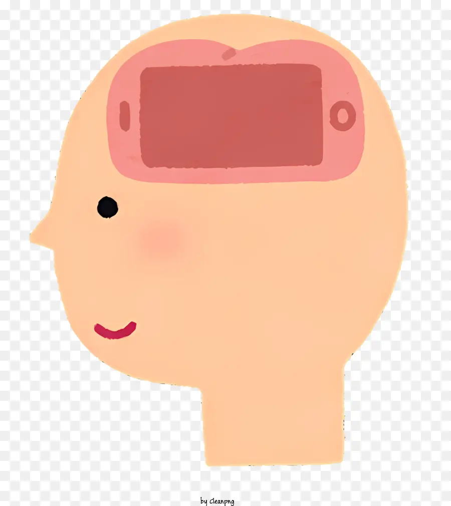 Tecnología De Teléfonos Inteligentes，El Cerebro Humano PNG