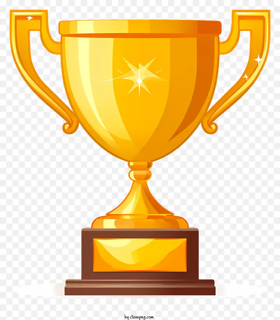 Trofeo Emoji，Trofeo De Oro PNG