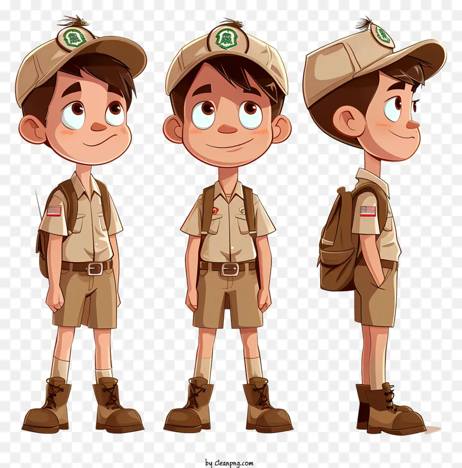 Boys Scouts，Personaje De Dibujos Animados PNG