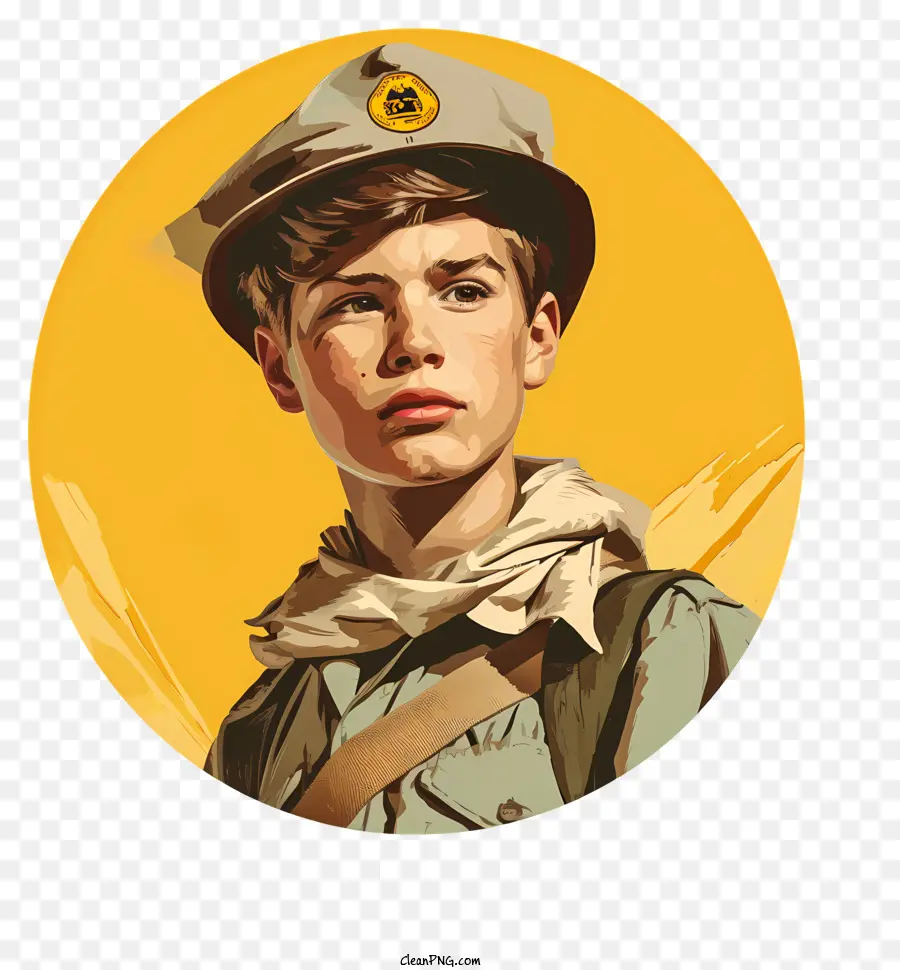 Boys Scouts，El Uniforme Militar PNG