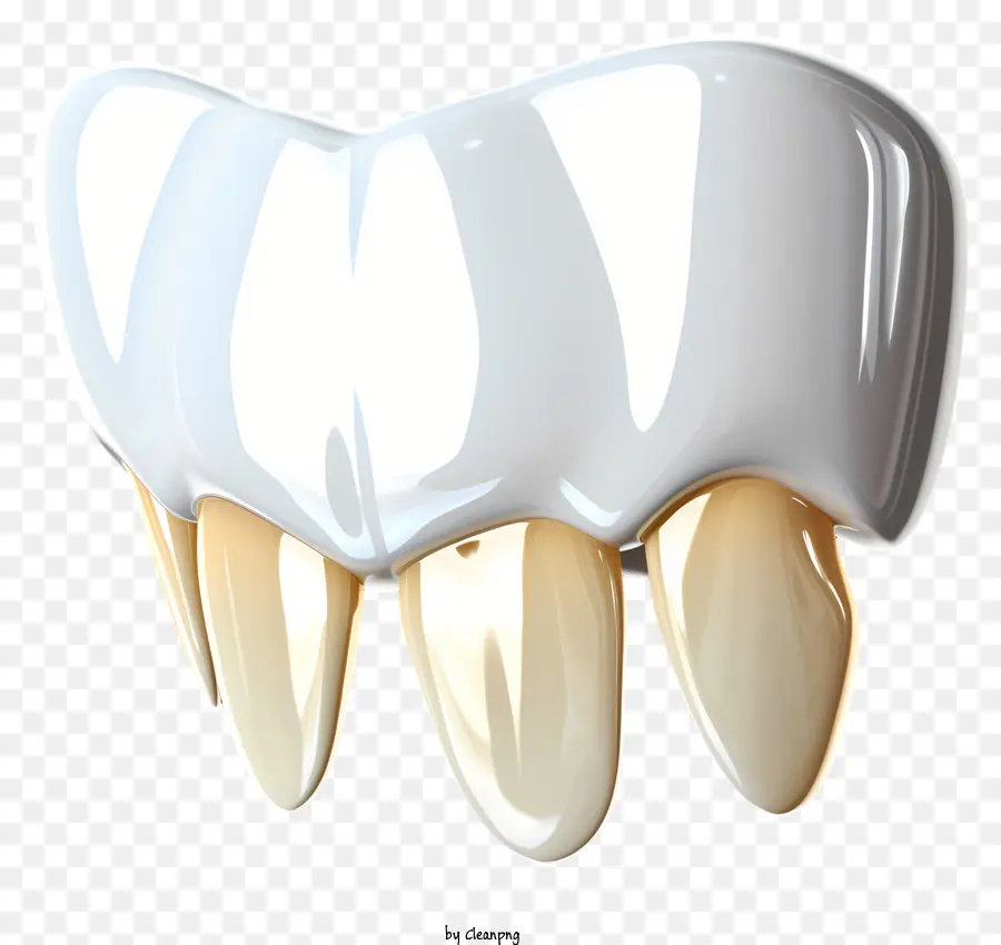 Dientes De Estilo Realista，Corona Del Diente PNG