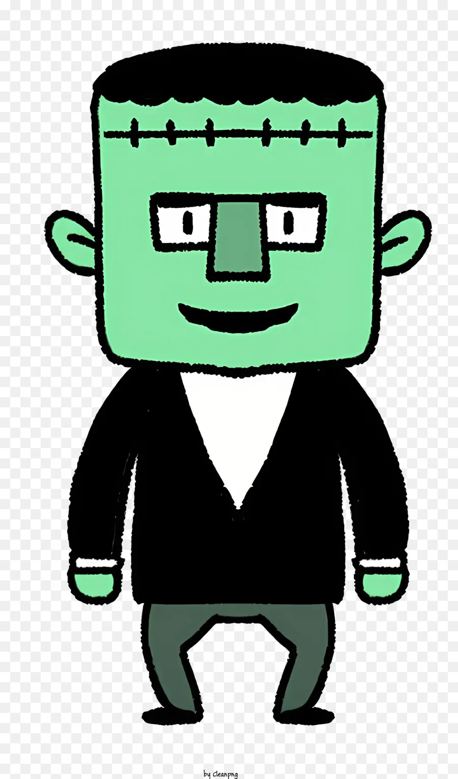 Personaje De Dibujos Animados，Hombre Con Atuendo Verde PNG