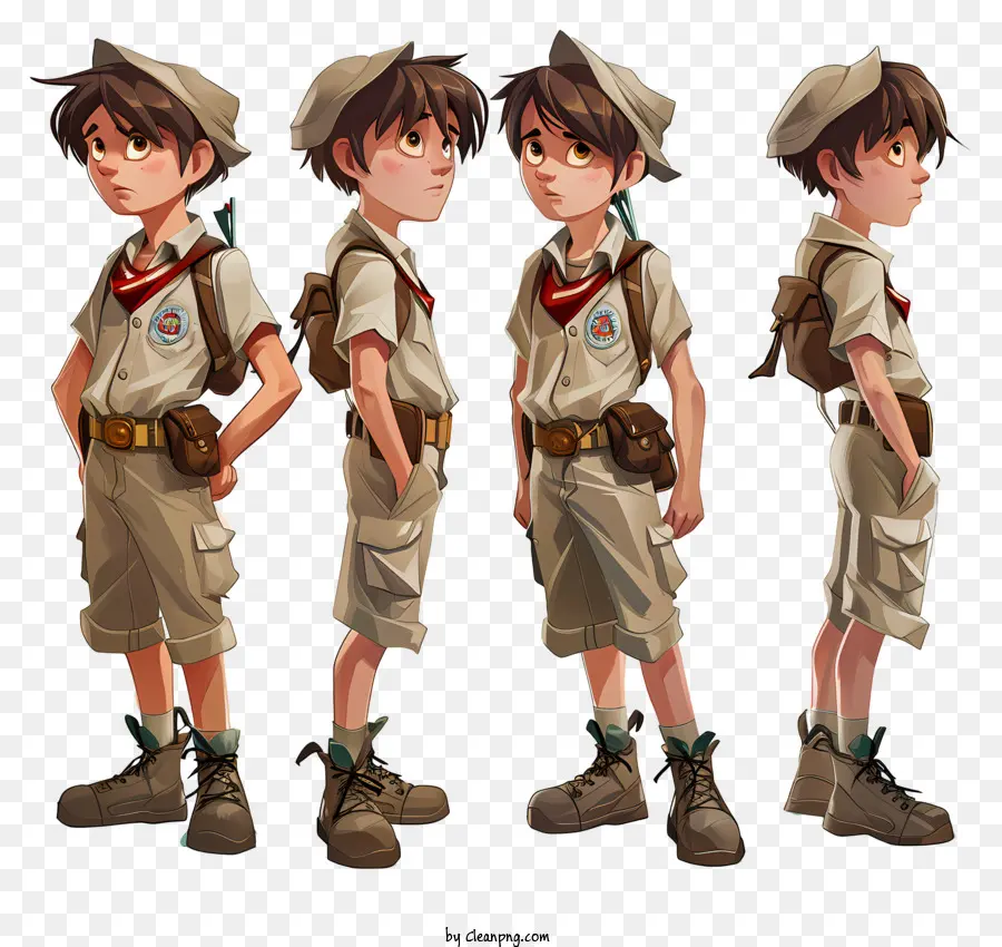 Boys Scouts，Dibujo PNG