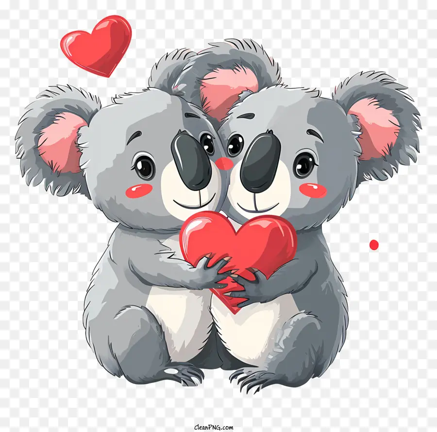 Amantes De Koala，Valentine PNG