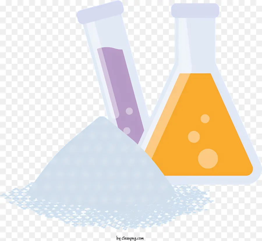 Experimento De Laboratorio Químico，Vasos De Vidrio PNG