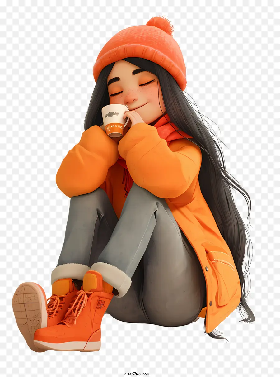 Día Cómodo，Chica PNG