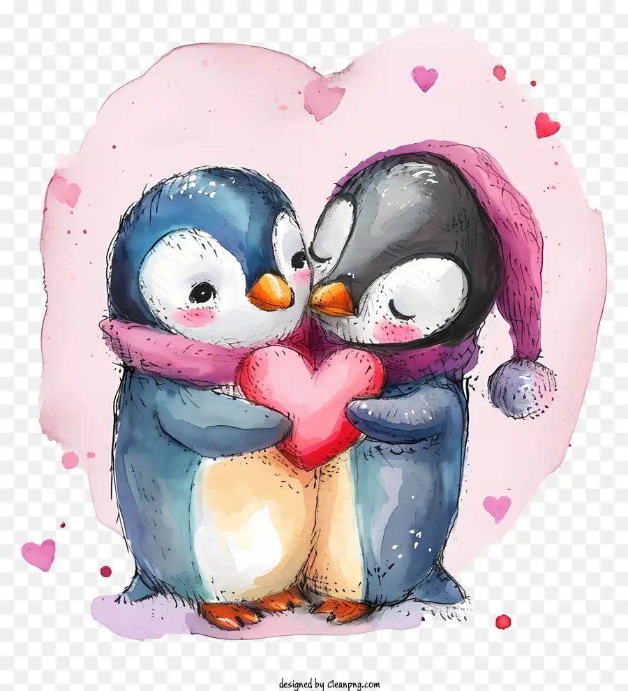 Pingüino De San Valentín，Los Pingüinos PNG