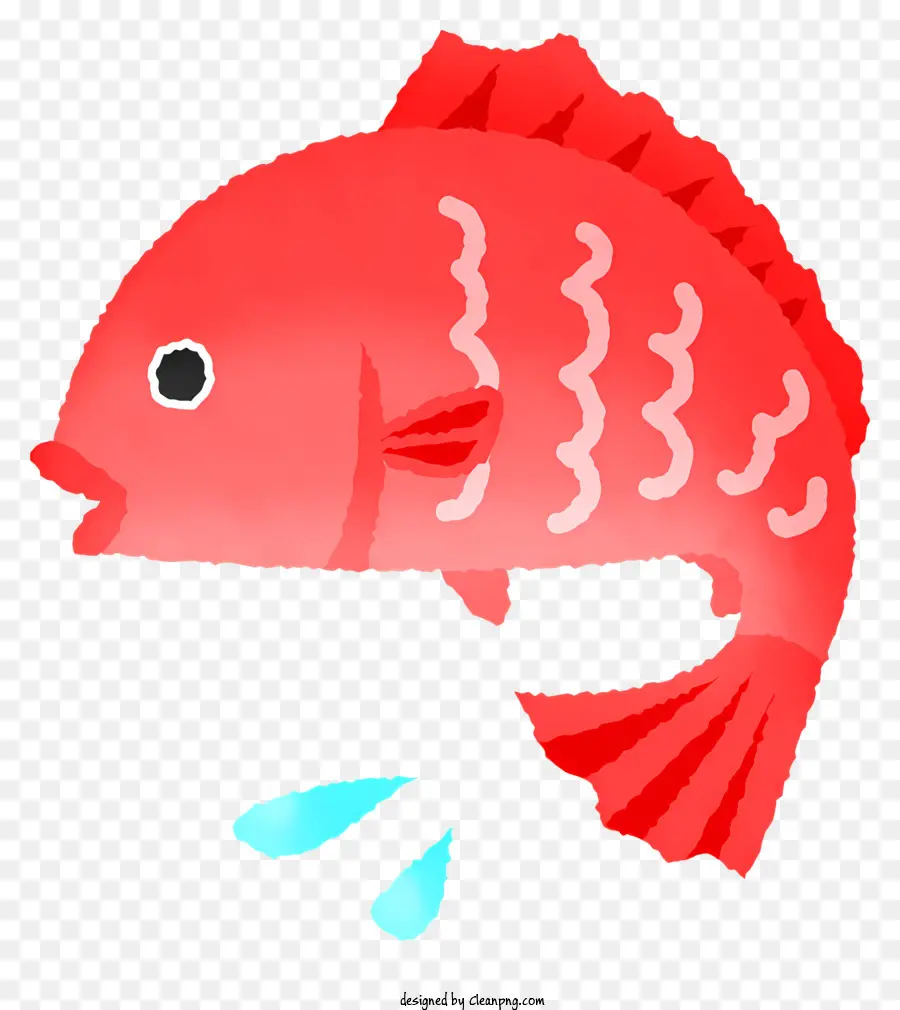 Pez Rojo，Peces Saltando PNG