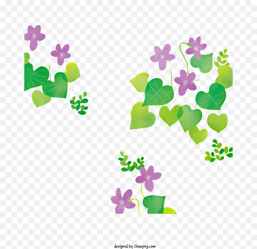 La Primavera，Hojas Verdes PNG