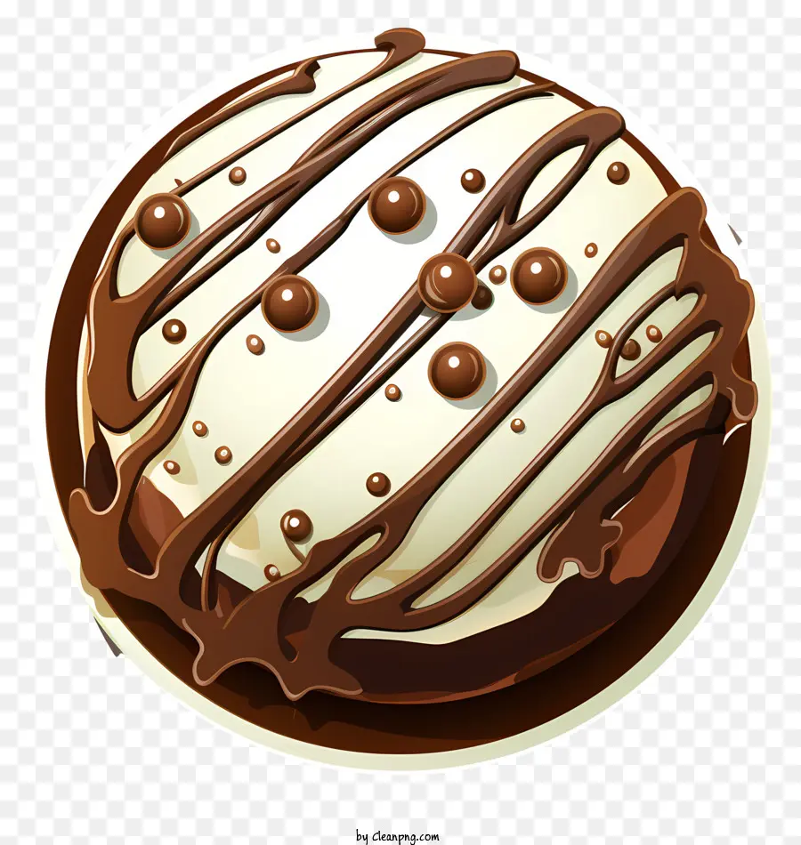 Pelota De Chocolate，Pastel De Chocolate PNG