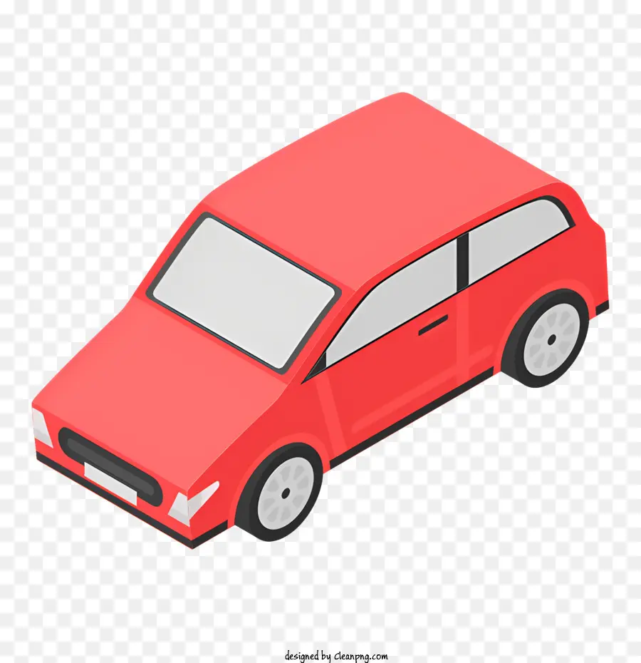 Dibujos Animados De Coches，Coche Rojo PNG