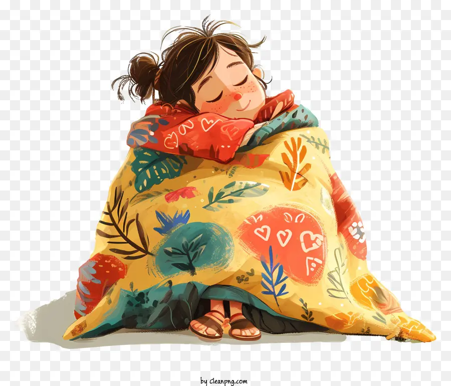 Día Cómodo，Mujer Dormida PNG