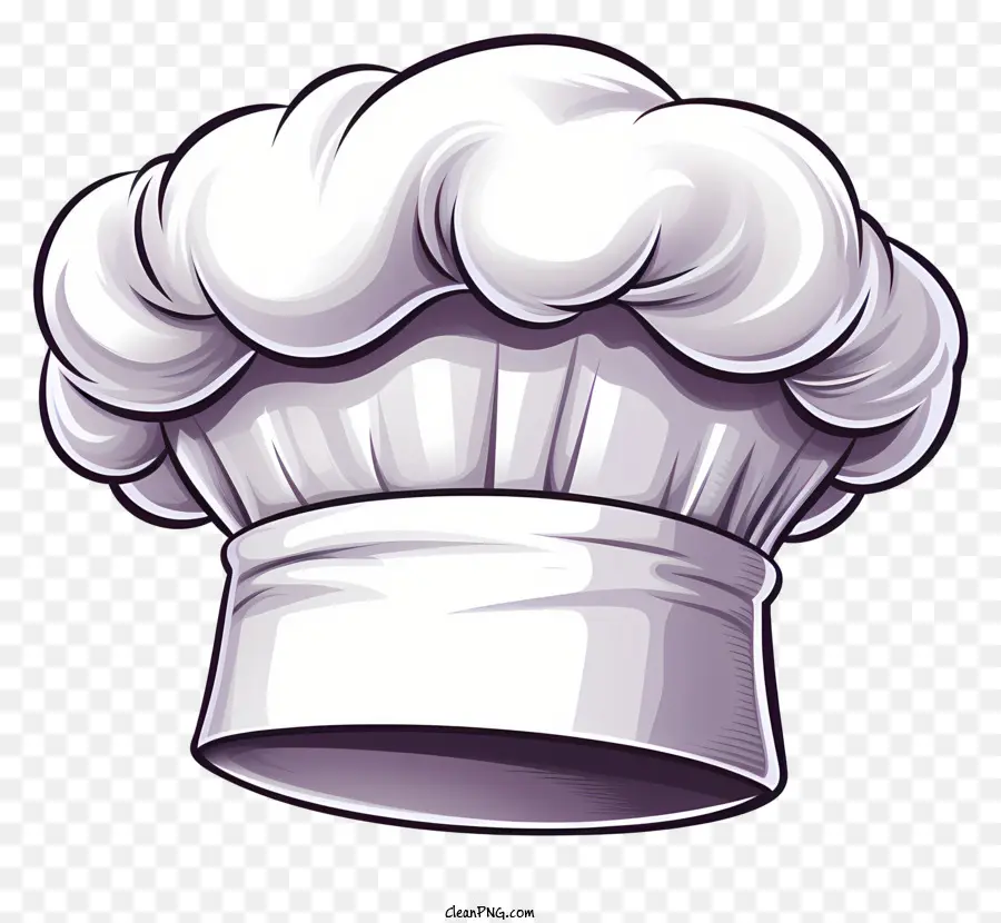 Sombrero De Chef Estilo Boceto，Sombrero Del Cocinero PNG