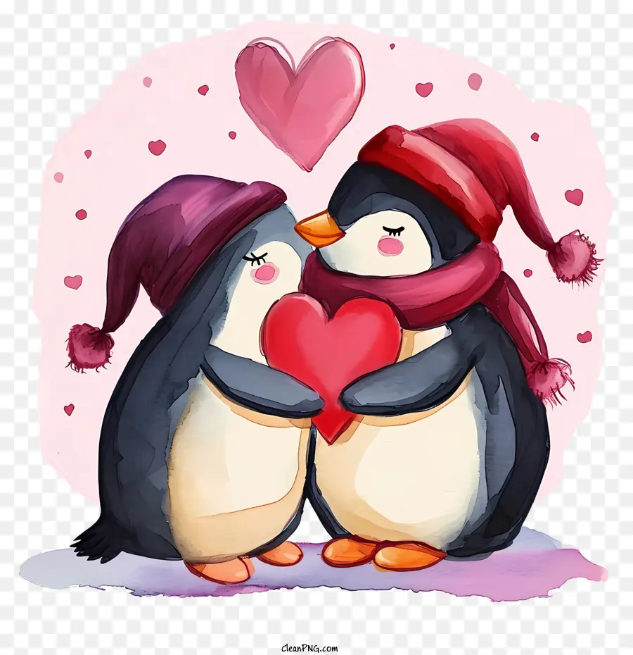 Pingüino De San Valentín，Los Pingüinos PNG