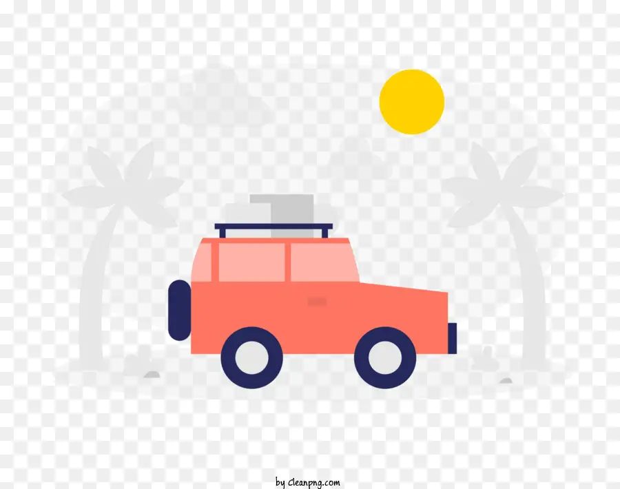 Viaje Por Carretera，Coche PNG