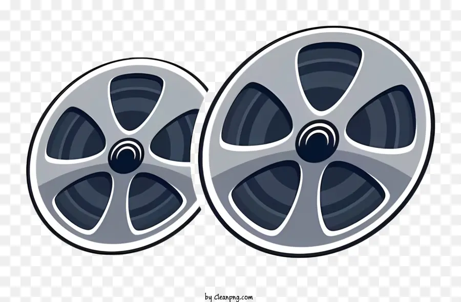 Logotipo De La Película，Carretes Cinematográficos PNG