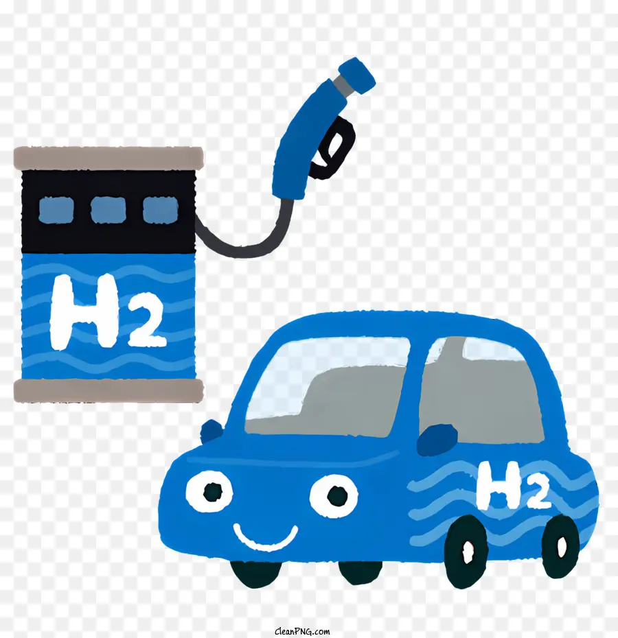 Coche，Coche De Combustible De Hidrógeno PNG