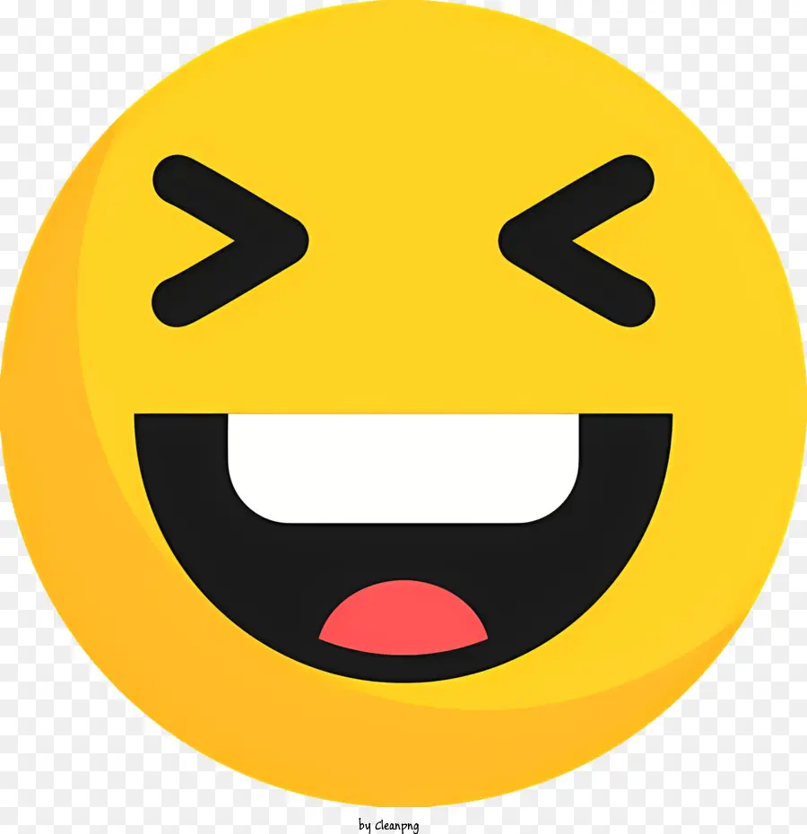 La Emoción Icono，Emoji Sonriente Amarillo PNG
