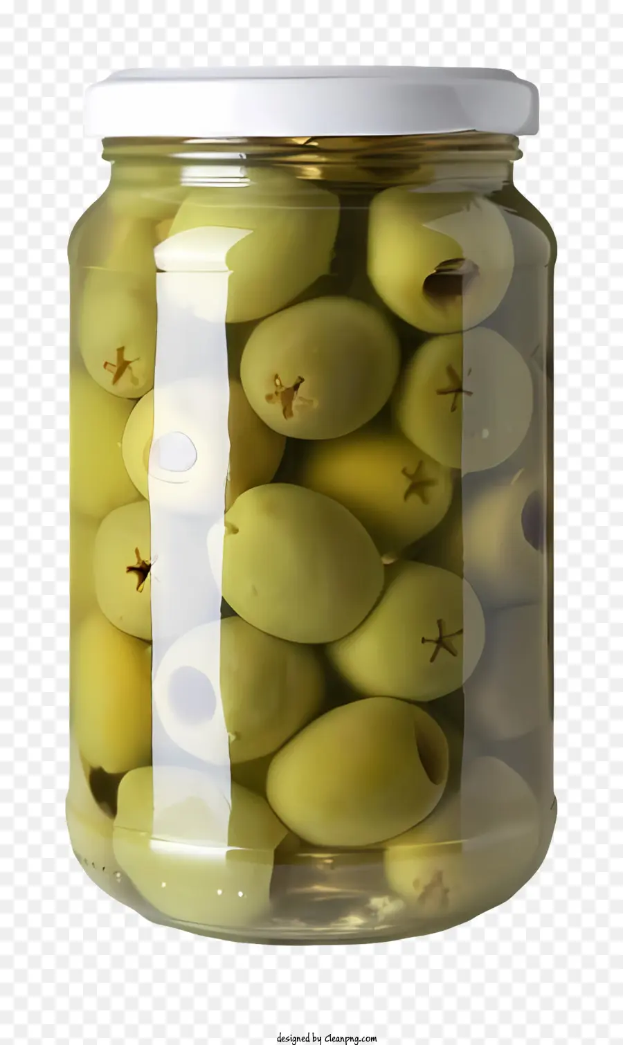 Aceitunas En Frasco，Aceitunas Verdes PNG