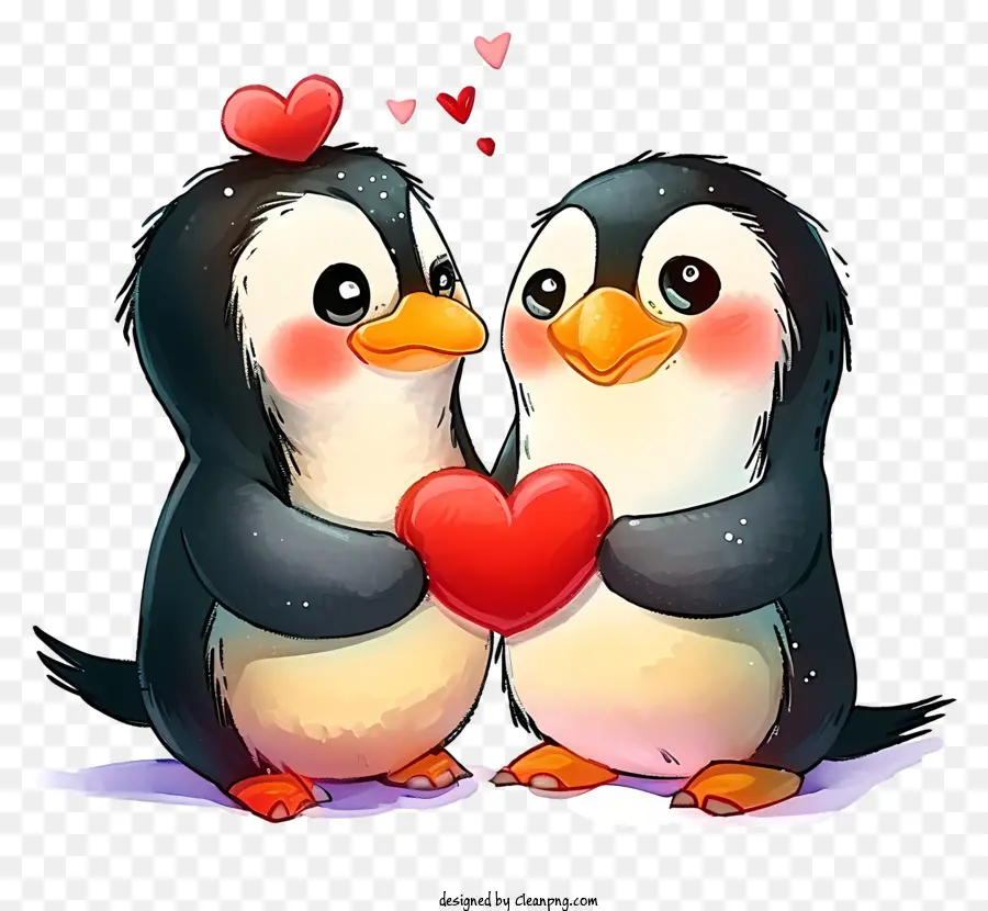 ícono De Pingüino De San Valentín，Los Pingüinos PNG