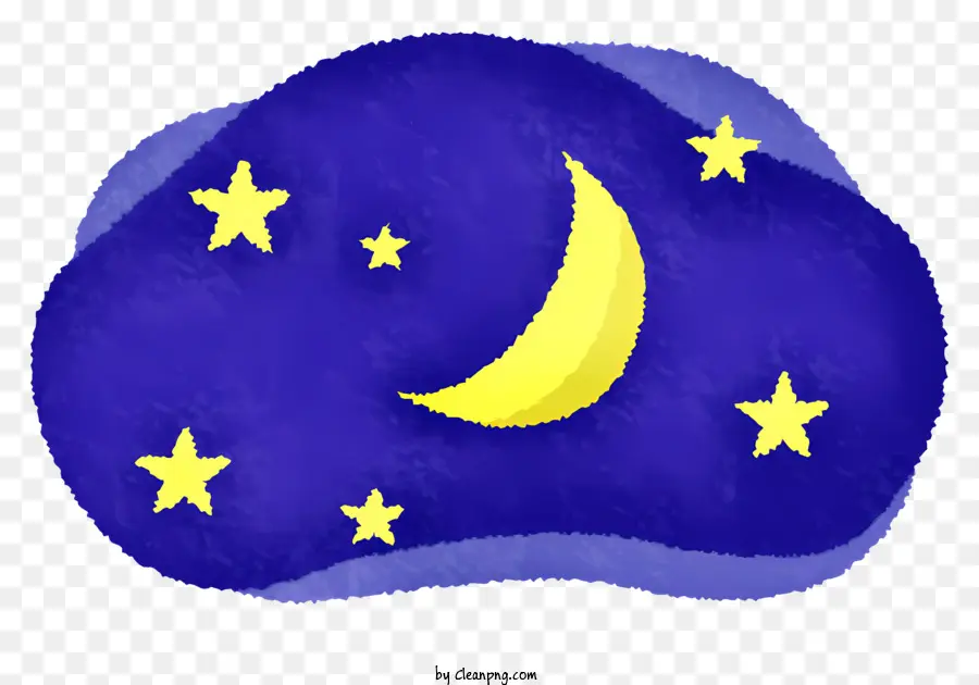 Noche，Luna Y Estrellas PNG